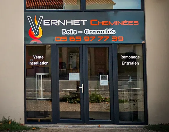 showroom saint affrique vernhet cheminees